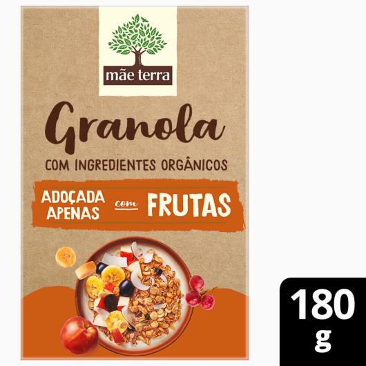 Granola Mãe Terra Adoçada Apenas com Frutas 180g - Imagem em destaque