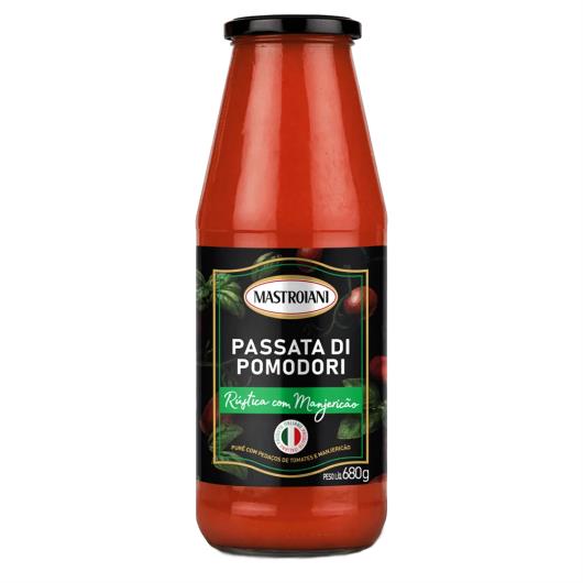 Passata Pomodori Rústica Manjericão Mastroiani 680g - Imagem em destaque