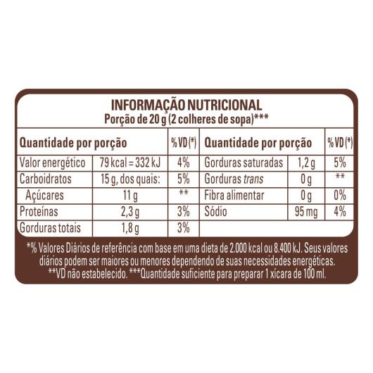 Cappuccino Solúvel Negresco Nescafé Lata 180g - Imagem em destaque