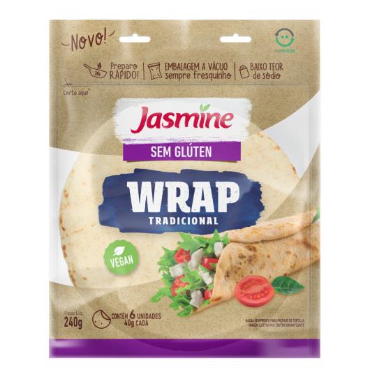 Wrap Tradicional Jasmine Sem Glúten 240G - Imagem em destaque