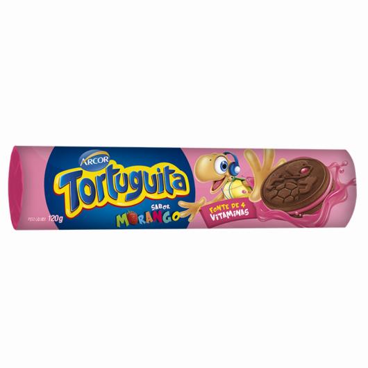 Biscoito Tortuguitta Morango 120g - Imagem em destaque