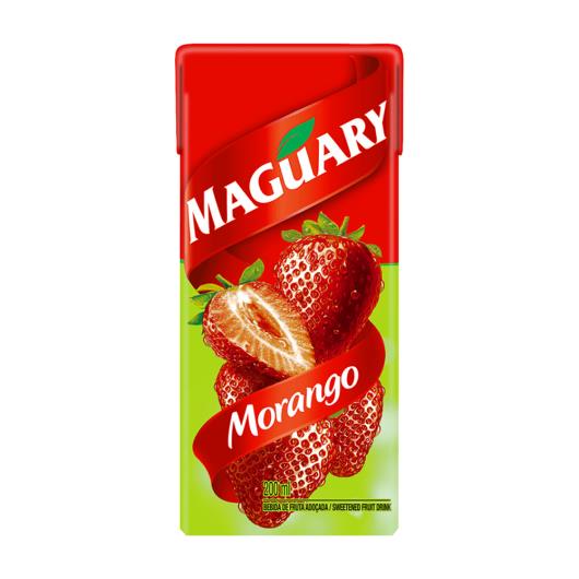 Bebida Adoçada Morango Maguary Caixa 200ml - Imagem em destaque