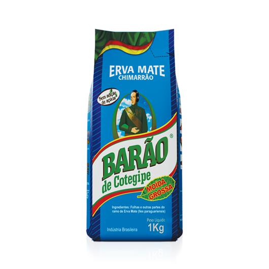 Erva-Mate Chimarrão Moída Grossa Barão de Cotegipe Pacote 1kg - Imagem em destaque