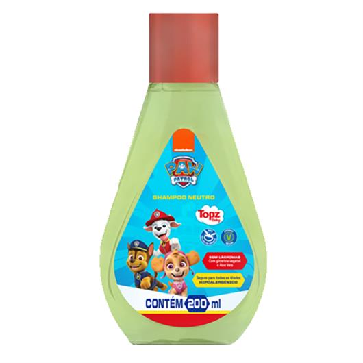 Shampoo Topz Baby Neutro Patrulha Canina 200ml - Imagem em destaque