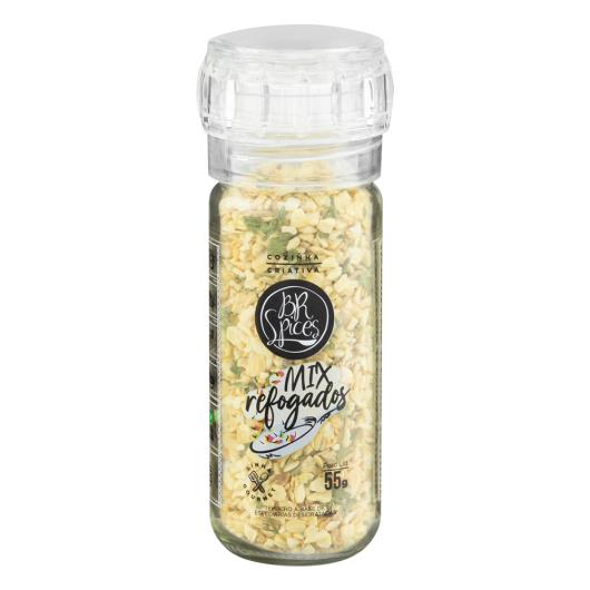 Mix de Especiarias para Refogados com Moedor BR Spices Gourmet Vidro 55g - Imagem em destaque