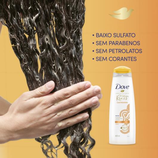 Shampoo Baixo Sulfato Dove Texturas Reais Cacheados 400ml - Imagem em destaque