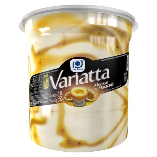 Sorvete Mousse de Maracujá Perfetto Variatta Pote 1,8l - Imagem em destaque