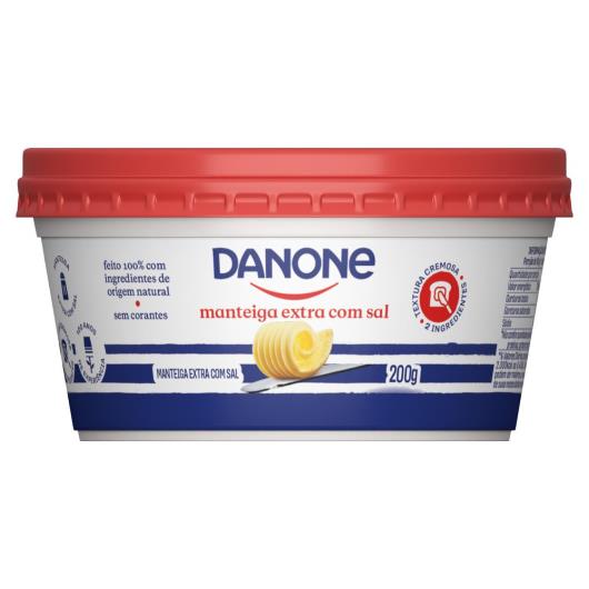 Manteiga Extra com Sal Danone Pote 200g - Imagem em destaque