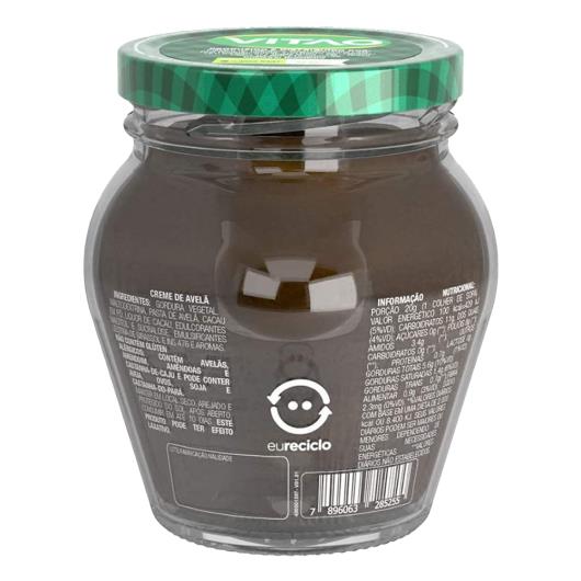 Creme De Avelã Vegano Zero Açúcar Vitao 180g - Imagem em destaque