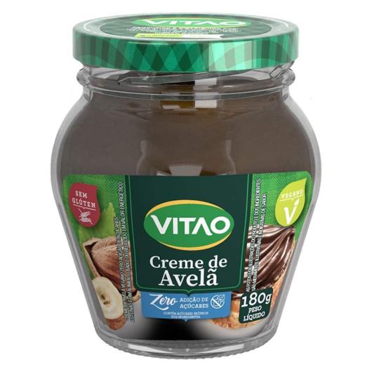 Creme De Avelã Vegano Zero Açúcar Vitao 180g - Imagem em destaque