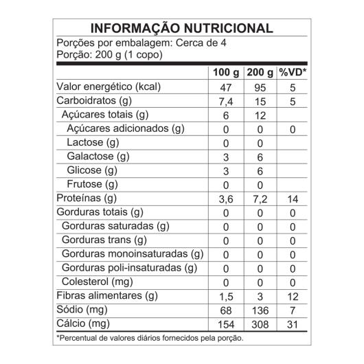 Iogurte Desnatado Ameixa, Aveia e Amaranto Zero Lactose Nesfit Garrafa 850g - Imagem em destaque