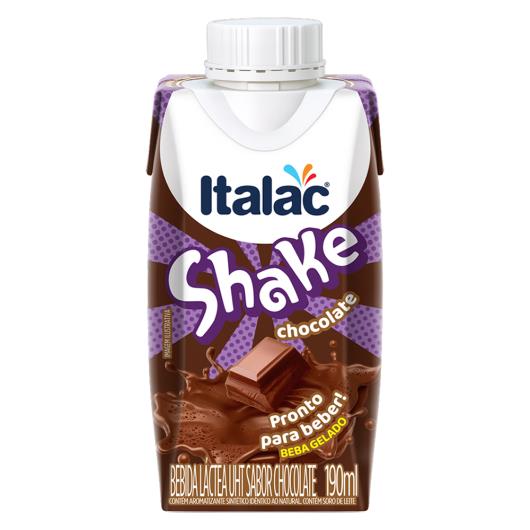 Bebida Láctea Italac UHT Sabor Chocolate 190ml - Imagem em destaque