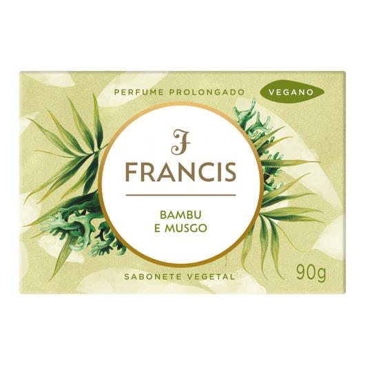 Sabonete Barra Vegetal Bambu e Musgo Francis Caixa 90g - Imagem em destaque