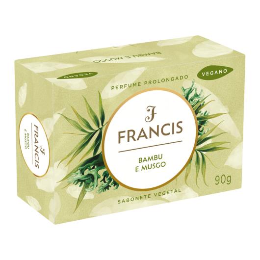 Sabonete Barra Vegetal Bambu e Musgo Francis Caixa 90g - Imagem em destaque