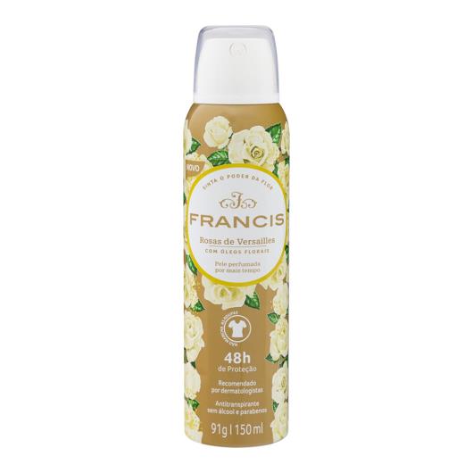 Antitranspirante Aerossol Rosas de Versailles Francis 150ml - Imagem em destaque