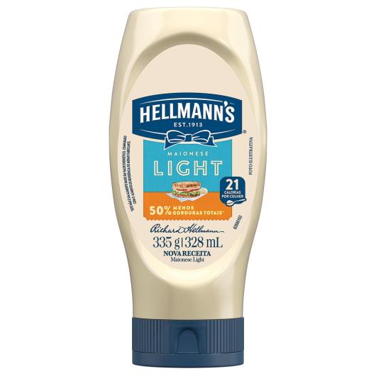 Maionese Light Hellmann's Squeeze 335g - Imagem em destaque