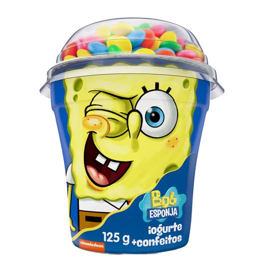 Iogurte Tradicional com Confeito Bob Esponja Batavo Copo 125g - Imagem em destaque