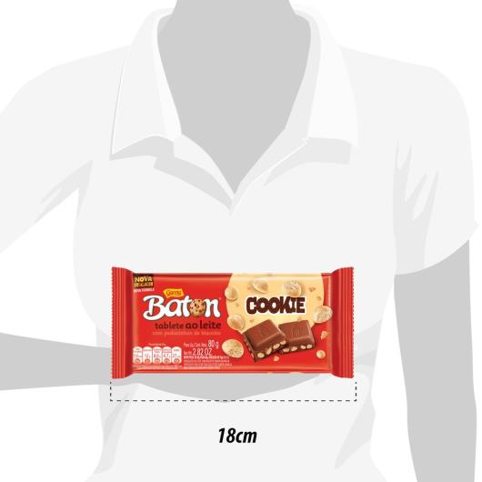 Chocolate BATON Cookie 80g - Imagem em destaque