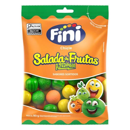 Chicle Fini Salada de Frutas 80g - Imagem em destaque