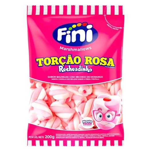 Marshmallow Torção Fini Recheadinho Pacote 200g - Imagem em destaque