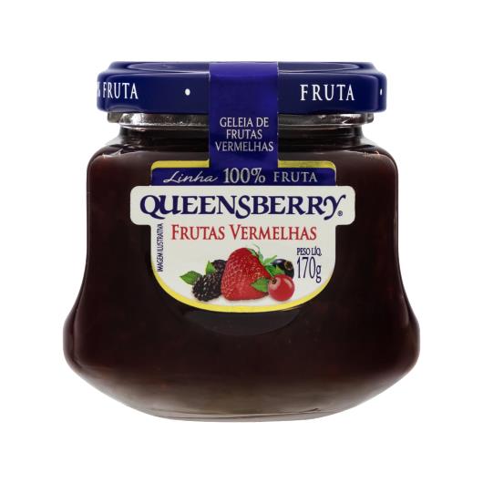 Geleia Frutas Vermelhas Queensberry 100% Fruta Vidro 170g - Imagem em destaque