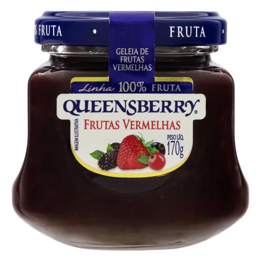 Geleia Frutas Vermelhas Queensberry 100% Fruta Vidro 170g - Imagem em destaque