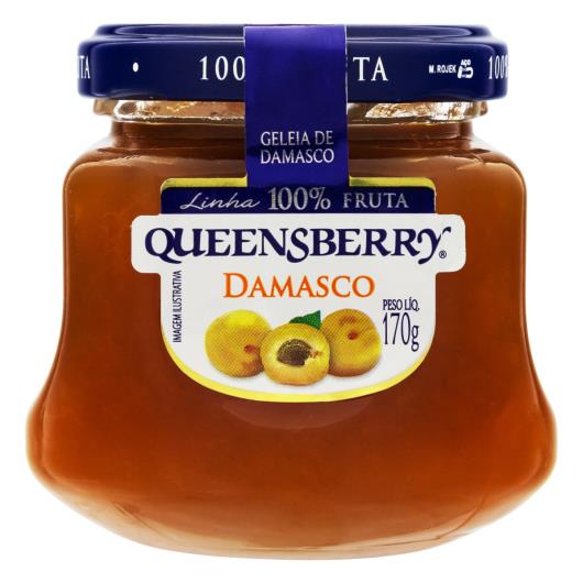 Geleia Damasco Queensberry 100% Fruta Vidro 170g - Imagem em destaque