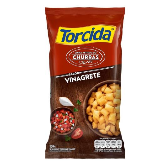 Salgadinho de Trigo Vinagrete Torcida Churras Pacote 100g - Imagem em destaque