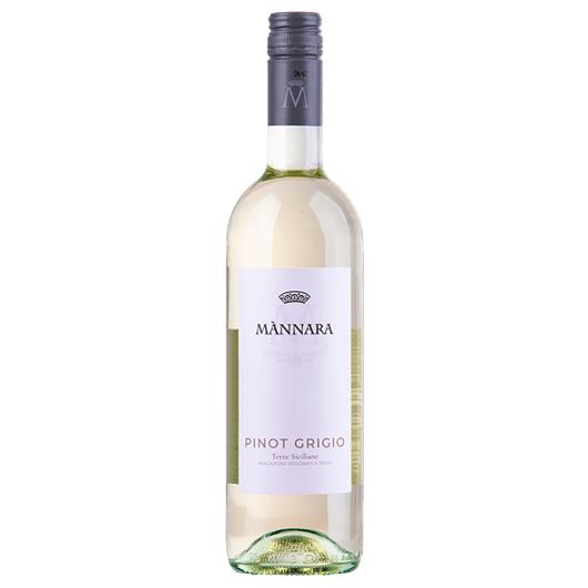 Vinho Branco Italiano Pinot Grigio Mannara 750ml - Imagem em destaque