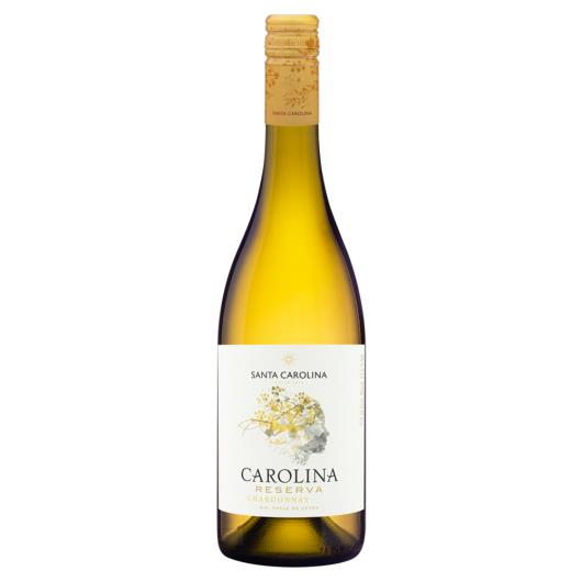 Vinho Chileno Branco Seco Reserva Santa Carolina Chardonnay Valle de Leyda Garrafa 750ml - Imagem em destaque