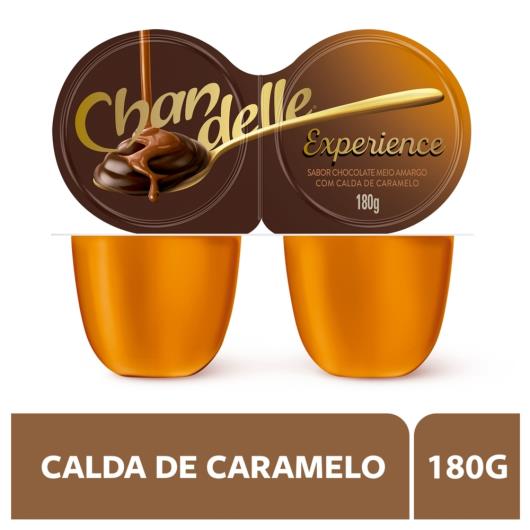 Sobremesa CHANDELLE Chocolate com Calda de Caramelo 180g - Imagem em destaque