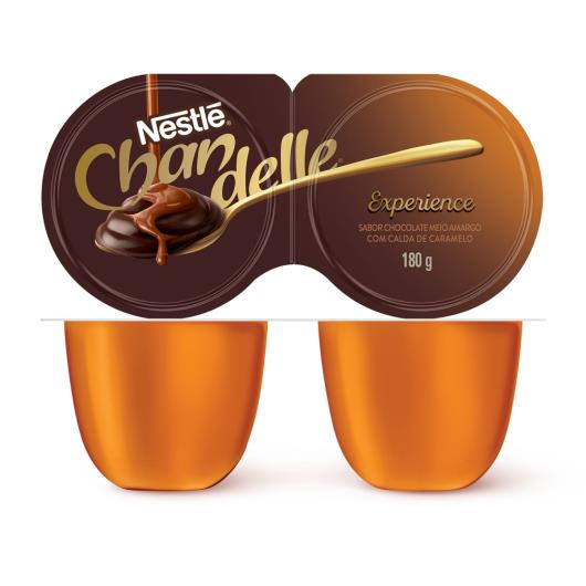 Sobremesa CHANDELLE Chocolate com Calda de Caramelo 180g - Imagem em destaque