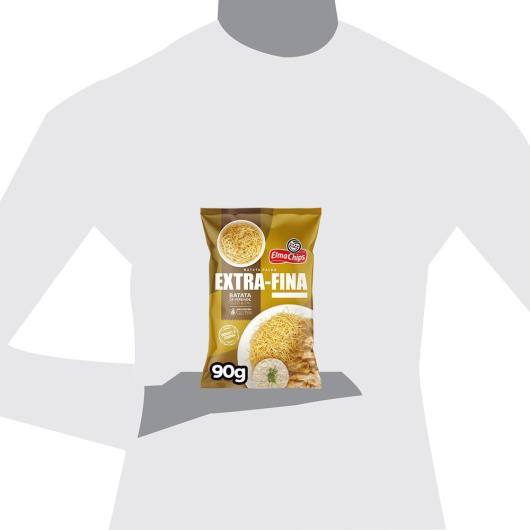 Batata Palha Extrafina Elma Chips Pacote 90g - Imagem em destaque