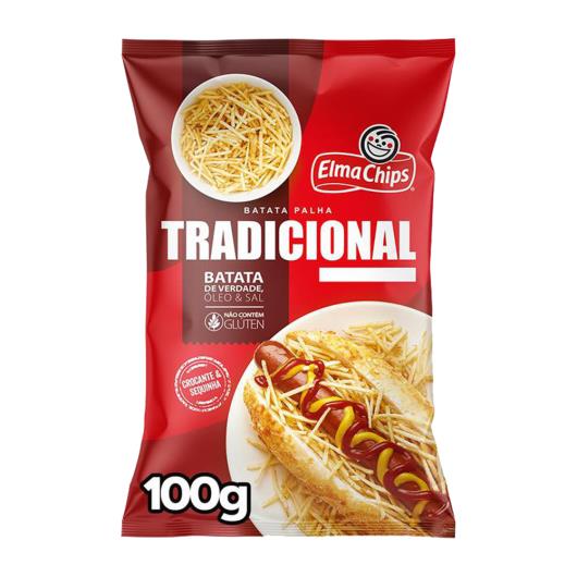 Batata Palha Tradicional Elma Chips Pacote 100g - Imagem em destaque