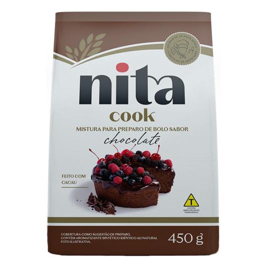 Mistura Pronta Para Bolo Chocolate Nita 450g - Imagem em destaque