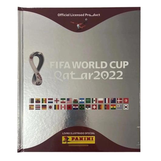 Álbum Copa Do Mundo Qatar 2022, Capa Dura