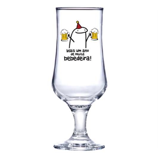Taça Ruvolo de Cerveja Vidro Flork Cervejeiro 330ml - Imagem em destaque