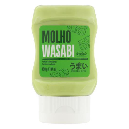 Molho Wasabi Cepêra Umai Squeeze 190g - Imagem em destaque