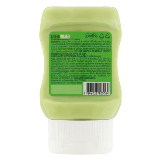 Molho Wasabi Cepêra Umai Squeeze 190g - Imagem em destaque