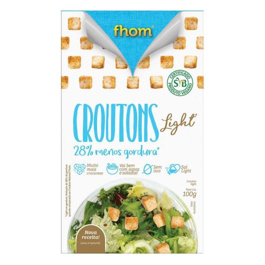 Crouton Light Fhom 100g - Imagem em destaque