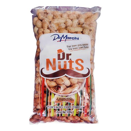 Amendoim Torrado Com Casca Dr.Nuts DeMarchi 500g - Imagem em destaque