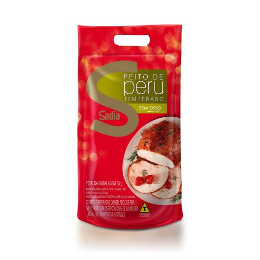 Peito de Peru Congelado Temperado sem Osso Sadia 900g - Imagem em destaque