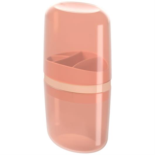 Porta Escova Brinox Rosa Blush Unidade - Imagem em destaque