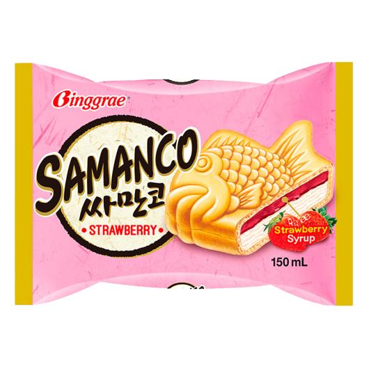 Sorvete Samanco Waffer Morango 150g - Imagem em destaque