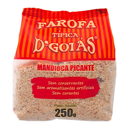 Farofa de Mandioca D'Goiás Picante 250g - Imagem em destaque