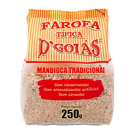 Farofa de Mandioca D'Goiás Tradicional 250g - Imagem em destaque