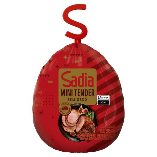 Mini Tender Suíno Cozido e Defumado sem Osso Sadia 1kg - Imagem em destaque