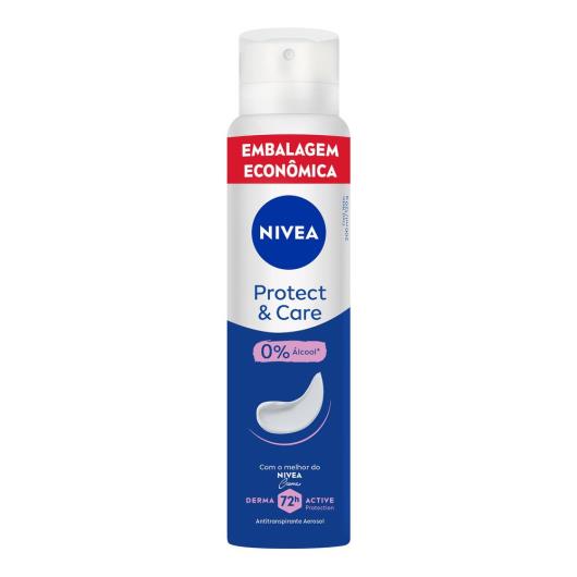 Desodorante Aerossol Protect & Care Nivea 200ml Embalagem Econômica - Imagem em destaque