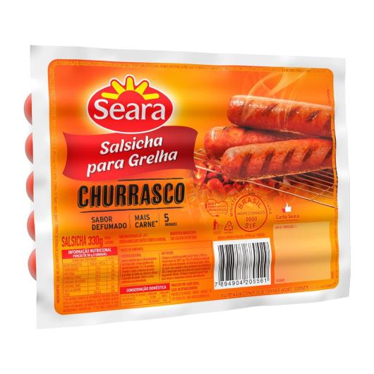 Salsicha para Grelha Defumada Seara Churrasco 330g 5 Unidades - Imagem em destaque