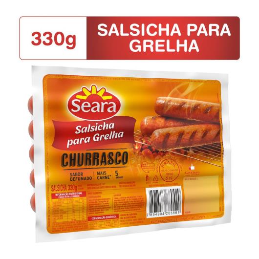 Salsicha para Grelha Defumada Seara Churrasco 330g 5 Unidades - Imagem em destaque